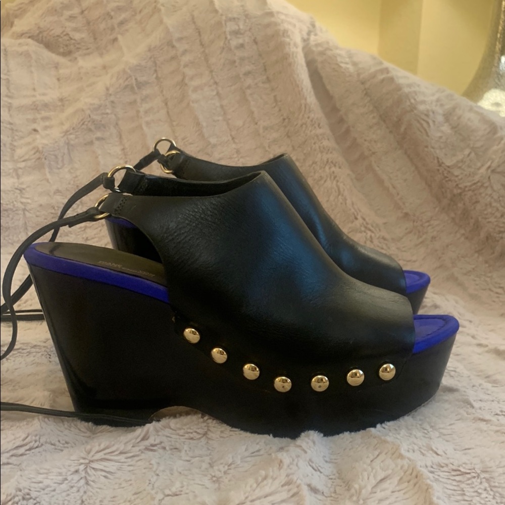 Diane Von Furstenberg Wedge Sandals